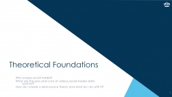 Theoretical Foundations